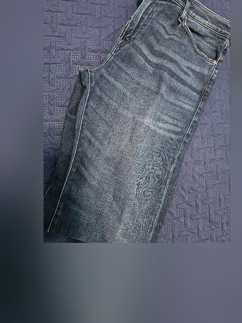 True Religion Men's Straight Jeans in Faded Blue